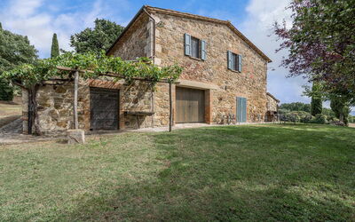 Orcia Panoramic View With Pool