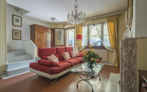 La Bouganville, Forte Dei Marmi, Private Garden, W: Mueble, Diseño De Interiores, Sofá, Piso, Suelo, Sala, Habitación, Madera, Techo, Mesa