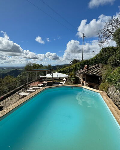 Borgo Bucatra Tramonto: Agua, Nube, Cielo, Los Recursos Hídricos, Tiempo De Día, Propiedad, Planta, Piscina, Naturaleza, Azur