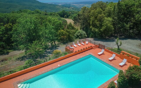 Tenuta De Paoli - Chianni, Pool, Wifi, Privacy, To: Agua, Propiedad, Cielo, Piscina, Planta, Verde, Naturaleza, Botánica, Azur, Árbol