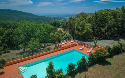 Tenuta De Paoli - Chianni, Pool, Wifi, Privacy, To: Agua, Nube, Planta, Cielo, Piscina, Naturaleza, Azur, Paisaje Natural, Árbol, Ocio