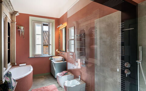 Sunset Sea View, Baratti, Populonia, Wifi, Ac: Propiedad, Lavabo, Arreglo De Tubería, Baño, Diseño De Interiores, Madera, Edificio, Suelo, Ventana