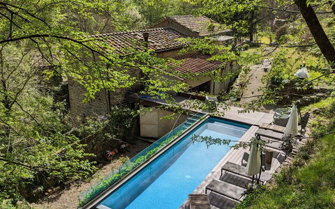 Mulino Morandi: Agua, Planta, Los Recursos Hídricos, Planta De La Comunidad, Nube, Paisaje Natural, Sombra, Corriente De Agua, Árbol, Cielo