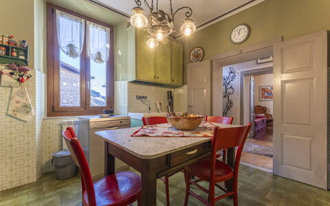 Orazio Liberty House,Lunigiana, Nature: Mesa, Mueble, Propiedad, Marco, Madera, Silla, Puerta, Diseño De Interiores, Decoración, Suelo