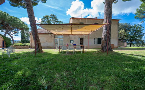 Poggetti San Luigi Country Home Follonica: Nube, Cielo, Planta, Edificio, Árbol, Naturaleza, Ventana, Casa, El Terreno Del Lote, Vegetación