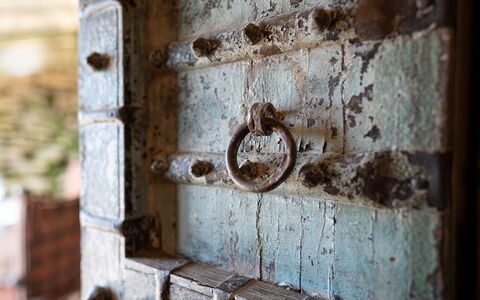 La Casa Sul Forte: Madera, Puerta, Ventana, Agua, Ladrillo, Gas, Enladrillado, Metal