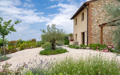 Punteriolo Spereto Family Apartment With Pool,: Flor, Arbusto, Jardín, Cobertura Del Suelo, Paisajismo, Planta Herbácea, Jardín Botánico, Patio Interior, Yarda