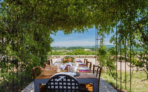 Terra Quercus: El Terreno Del Lote, Jardín, Silla, Sombra, Cocina Y Comedor Mesa, Mueble Para Exteriores, Mesa Al Aire Libre, Paisajismo, Eco Hotel, Plantación