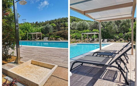 Podere della Madonna Villa: Piscina, Mueble Para Exteriores, Recurso, Material Compuesto, Sombra, Ocio, Eco Hotel, Silla, Estructura Al Aire Libre, Mesa Al Aire Libre