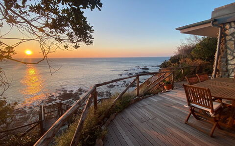 Vistamare: Agua, Cuerpo De Agua, Horizonte, Madera, Costa, Costeras Y Los Accidentes Geográficos Oceánico, Mar, Oscuridad, Oceano, Apuntalar