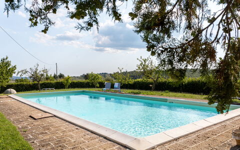 Il Pino Apartment: Piscina, Material Compuesto, Recurso, Jardín, Sombra, Fuente De Agua, Paisajismo, Eco Hotel, Mueble Para Exteriores, Patio Interior