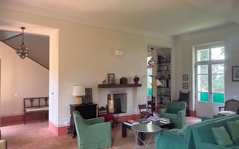 Poggio Cavallino Private Pool, Wifi, Maremma: Mueble, Piso, Pared, Diseño De Interiores, Suelo, Techo, Silla, Habitación, Sala, Encendiendo