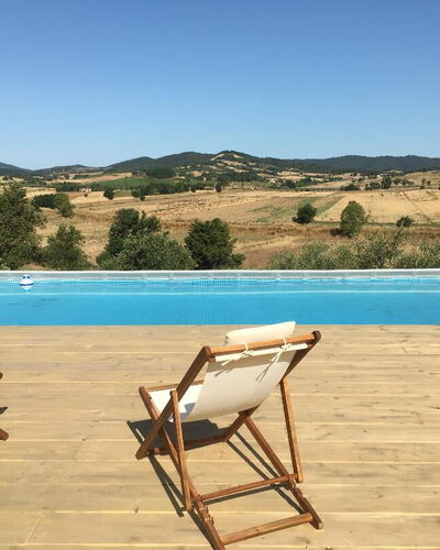 Poggio Cavallino Private Pool, Wifi, Maremma: Piscina, Mueble Para Exteriores, Recurso, Mueble, Sunlounger, Eco Hotel, Sombra, Madera Dura, Silla, Manchas De Madera