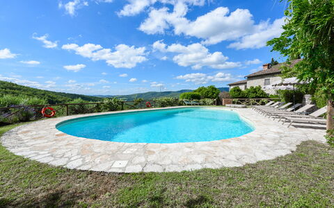 Villa Poggio La Croce: Azul, Piscina, Recurso, Hacienda, Eco Hotel, Paisajismo, Inmuebles, Casa De Campo, Thermae, Villa