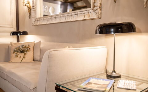 Stylish Apartment: Mueble, Diseño De Interiores, Sofá, Encendiendo, Sala, Casa, Suelo, Habitación, Lámpara