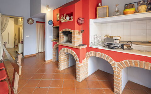 Casa Michela Casalguidi, Garden, Wifi: Diseño De Interiores, Piso, Mueble, Techo, Suelo, Habitación, Silla, Loseta, Cocina, Manchas De Madera