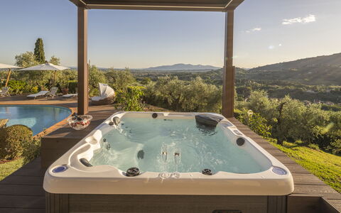 Villa Alessia Luxury: Bañera, Arreglo De Tubería, Ocio, Piscina, Recurso, Jacuzzi, Eco Hotel, Planta De Casa, Diseño