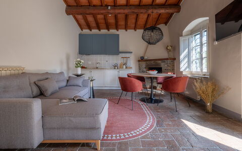 Alojamiento:&nbsp;Relais Badia a Passignano - Appartamento Garnacha