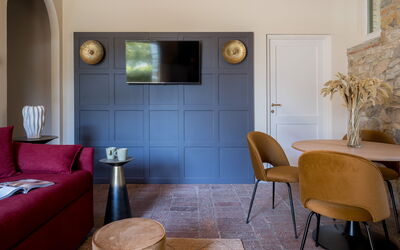 Alojamiento:&nbsp;Relais Badia a Passignano - Appartamento Sauvignon