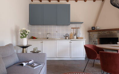 Alojamiento:&nbsp;Relais Badia a Passignano - Appartamento Garnacha