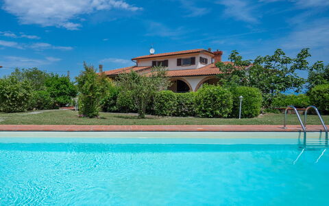 Il Campino, Pool, Montaione: Azul, Piscina, Hacienda, Inmuebles, Casa De Campo, Villa, Recurso, Eco Hotel