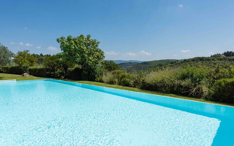 Villa Belchianti: Azul, Piscina, Recurso, Paisajismo, Eco Hotel, Fuente De Agua, Thermae