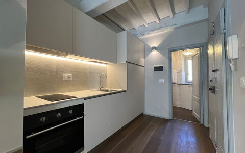 Guelfa 60: Piso, Cocina, Diseño De Interiores, Techo, Suelo, Mostrador, Electrodoméstico, Aparato De Cocina, Encendiendo, Habitación