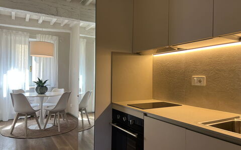 Guelfa 60: Diseño De Interiores, Pared, Piso, Madera, Mueble, Suelo, Techo, Cocina, Habitación, Encendiendo