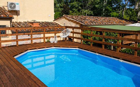 Podere la Botte, Pool, Lari: Piscina, Madera, Material Compuesto, Manchas De Madera, Ocio, Sombra, Madera Dura, Eco Hotel, Mueble Para Exteriores, Recurso