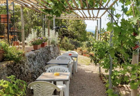 La Torre sul Ponte, Seaview, Garden: Sombra, Jardín, Agricultura, Plantación, Silla, Mueble Para Exteriores, Estructura Al Aire Libre, Mesa Al Aire Libre