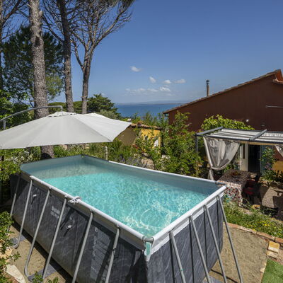 La Torre sul Ponte, Seaview, Garden: Piscina, Material Compuesto, Sombra, Ocio, Recurso, Eco Hotel, Mueble Para Exteriores, Patio Interior, Planta De Casa