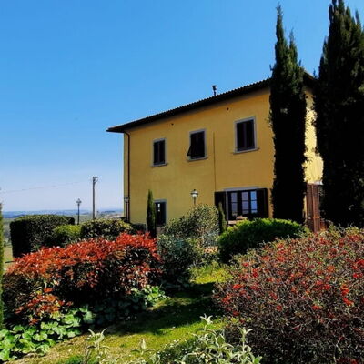Villa Luce San Miniato: Arbusto, El Terreno Del Lote, Área Rural, Casa De Campo
