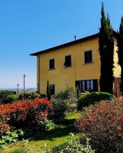 Villa Luce San Miniato: Arbusto, El Terreno Del Lote, Área Rural, Casa De Campo