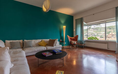 Villa Fior di Roccia: Mueble, Diseño De Interiores, Piso, Habitación, Techo, Casa, Suelo, Encendiendo, Silla, Departamento