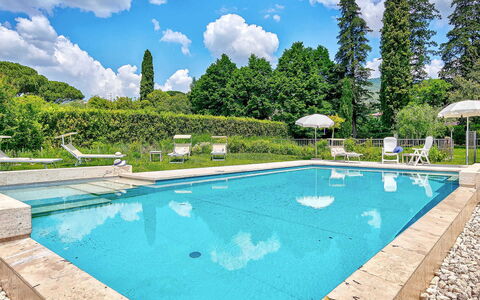 Villa Church: Azul, Piscina, Recurso, Jardín, Mueble Para Exteriores, Ocio, Eco Hotel, Paisajismo, Sombra, Fuente De Agua