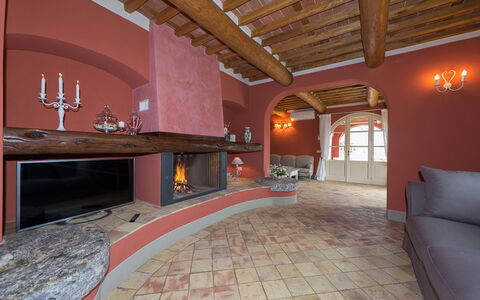 Il Podere: Diseño De Interiores, Piso, Pared, Mueble, Suelo, Techo, Habitación, Encendiendo, Casa, Sala