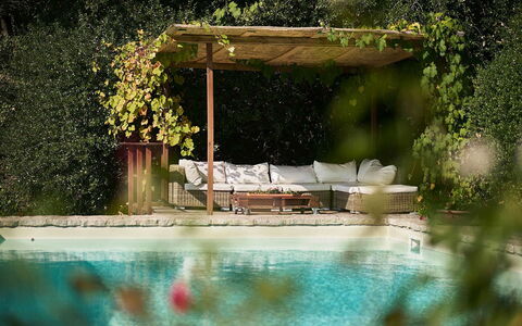 Villa Novellina: Jardín, Piscina, Mueble Para Exteriores, Sombra, Patio Interior, Recurso, Ocio, Maceta, Paisajismo, Estructura Al Aire Libre