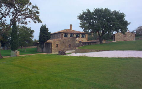 Villa Montichiello: Hierba, Pradera, Llanura, Paisaje, El Terreno Del Lote, Área Rural, Césped, Inmuebles, Prado