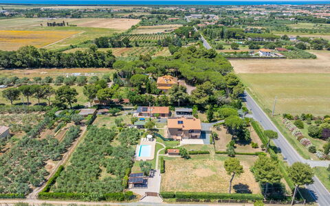 Rose Adriano Home: Barrio Residencial, Vista Panorámica, Paisaje, Casa, Inmuebles, Diseño Urbano, Fotografía Aérea, Suburbio, Plantación, Paisajismo