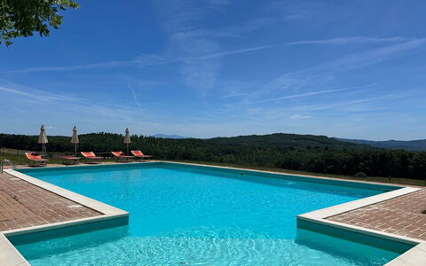 Casa Stella Serena, Podere le Scopaie, Pool: Azul, Piscina, Agua, Recurso, Eco Hotel, Ocio, Mueble Para Exteriores, Thermae, Ciudad De Vacaciones, Fuente De Agua