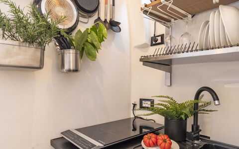 Maison D'Alice: Vajilla, Cocina, Maceta, Aparato De Cocina, Planta De Casa, Mostrador, Estantería, Electrodoméstico, Estante