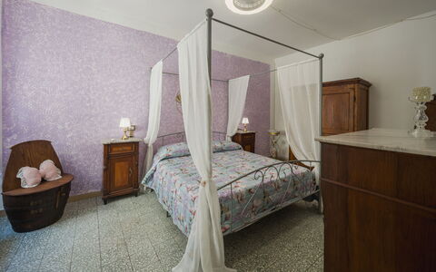 Nido nel Centro: Mueble, Diseño De Interiores, Habitación, Cama, Madera, Sábana, Techo, Lecho, Suelo, Piso
