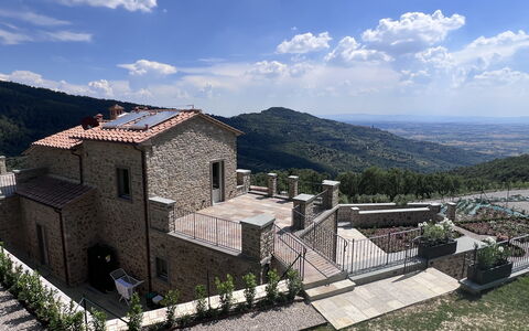 Villa Maddalena alla Guglielmesca: Pared, Inmuebles, Pared De Piedra, Pueblo, Pueblo De Montaña, Balcón, Villa, Guijarro, Losa