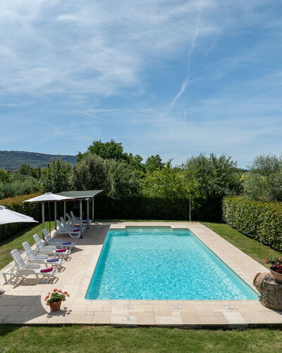Il Cipresso, Casa dei Nonni, Cortona: Piscina, Jardín, Recurso, Material Compuesto, Mueble Para Exteriores, Paisajismo, Sombra, Inmuebles, Hacienda, Eco Hotel