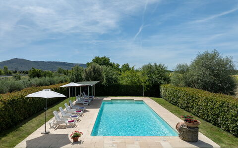 Il Cipresso, Casa Martina, Cortona: Piscina, Jardín, Recurso, Material Compuesto, Mueble Para Exteriores, Paisajismo, Sombra, Inmuebles, Hacienda, Eco Hotel
