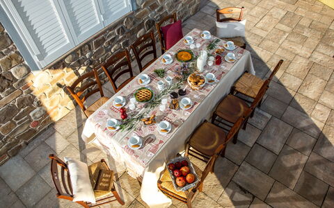 Il Nocciolo 12: Mueble, Mesa, Vajilla, Silla, Manteles, Cocina Y Comedor Mesa, Textil, Linos, Comedor, Utensilios Para Servir