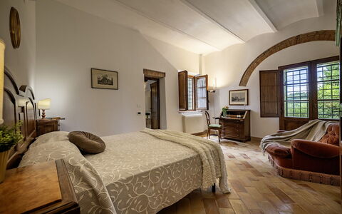 Casale dei 12: Mueble, Diseño De Interiores, Piso, Madera, Suelo, Techo, Habitación, Cama, Habitación, Encendiendo