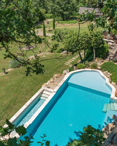 Borgo Paradiso 4+2: Piscina, Jardín, Ocio, Sombra, Inmuebles, Recurso, Paisajismo, Patio Interior, Fuente De Agua, Losa