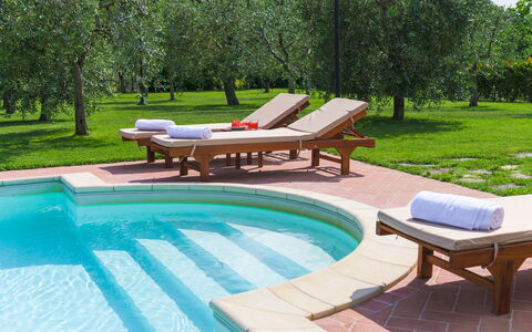 Vinciluna 4: Piscina, Mueble Para Exteriores, Mueble, Recurso, Jardín, Sunlounger, Sombra, Fuente De Agua, Ocio, Paisajismo
