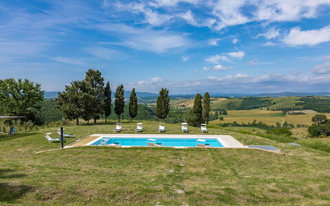 Casale Rasa 20+2: Paisaje, Llanura, Pradera, El Terreno Del Lote, Prado, Piscina, Pasto, Césped, Campo, Inmuebles